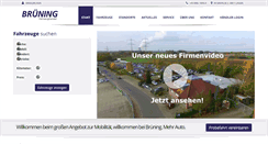 Desktop Screenshot of bruening-kfz.de