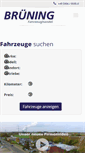 Mobile Screenshot of bruening-kfz.de